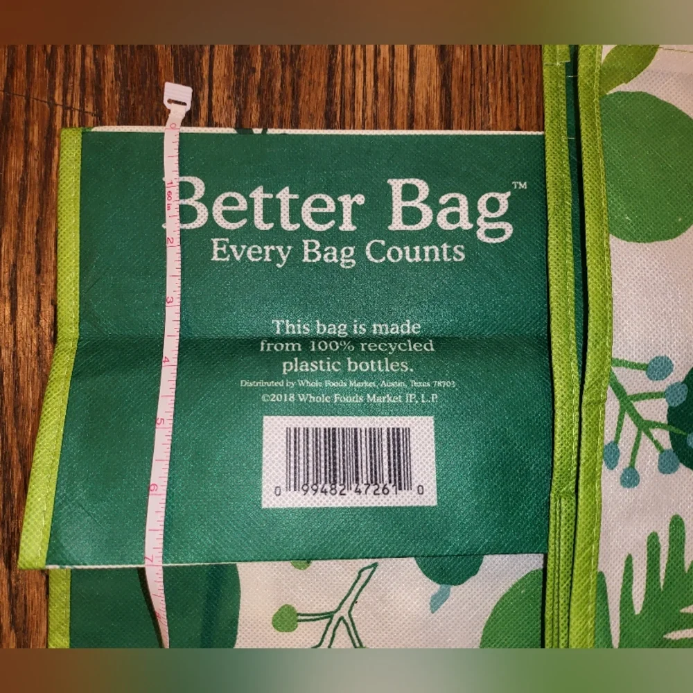 Whole Foods Market 2018 Reusable Mini Tote Bags 2 Pcs